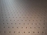 Viewscreen Silver Vinyl Perforated Fabric (Soft Perforated SL)