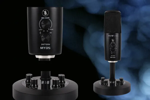 Новый настольный конденсаторный микрофон INVOTONE MYOS