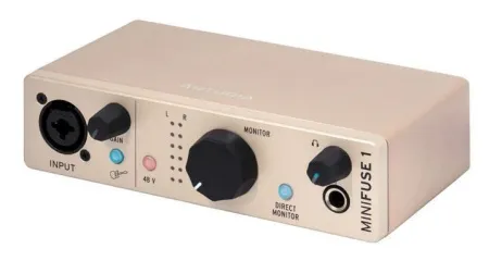 Купить Arturia MiniFuse 1 Champagne по выгодной цене в Москве