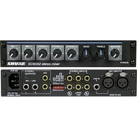 Купить SHURE SCM262E по выгодной цене в Москве