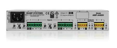 Купить BIAMP TesiraAMP-A460H по выгодной цене в Москве