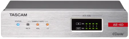 Купить Tascam AE-4D AES/EBU-Dante по выгодной цене в Москве