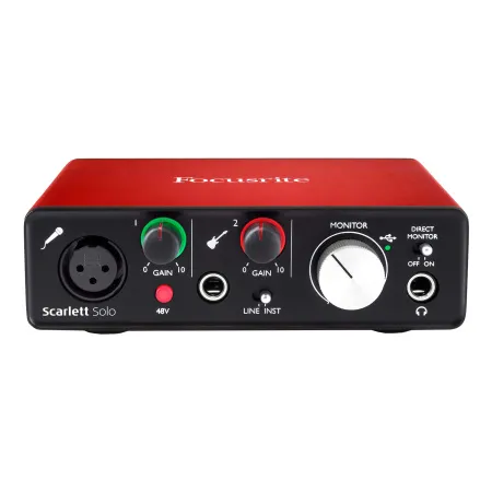 Купить FOCUSRITE Scarlett Solo 2nd Gen по выгодной цене в Москве