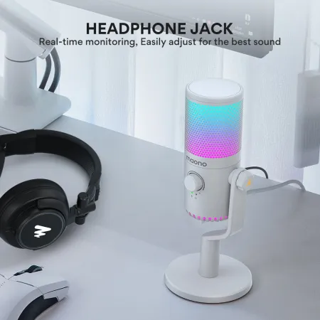 Купить Maono DM30RGB (pink) по выгодной цене в Москве