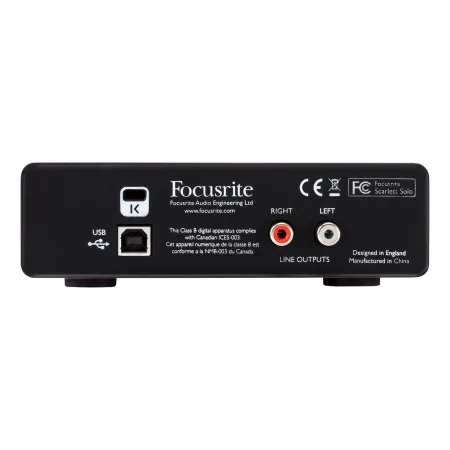 Купить FOCUSRITE Scarlett Solo 2nd Gen по выгодной цене в Москве